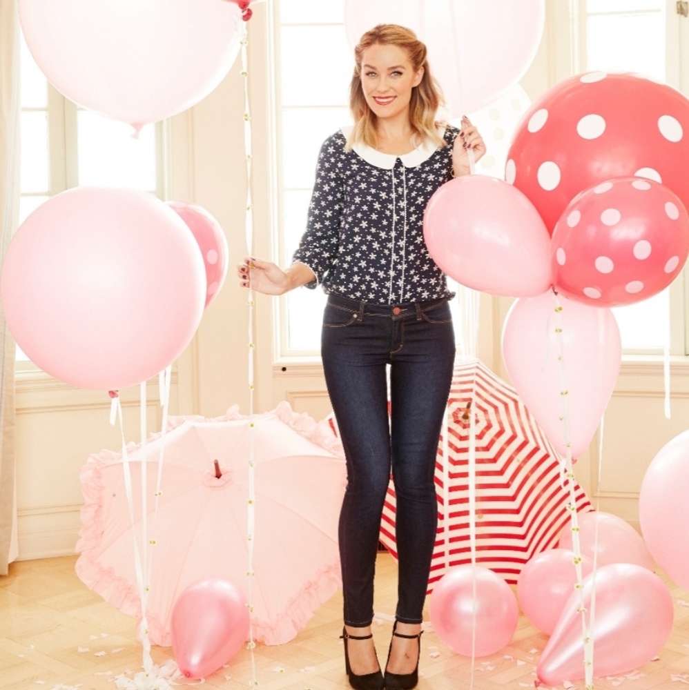 Disney white collared blouse